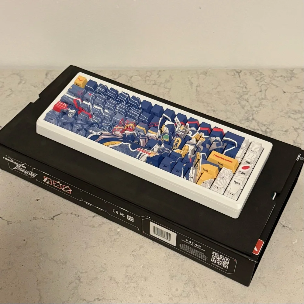 Higround x Gundam Wing Summit Keyboard